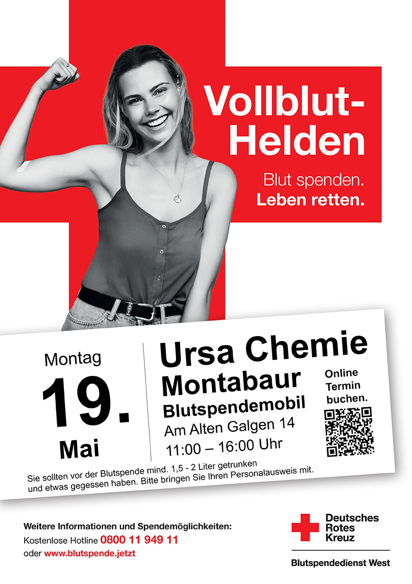 Blutspende bei Ursa-Chemie
