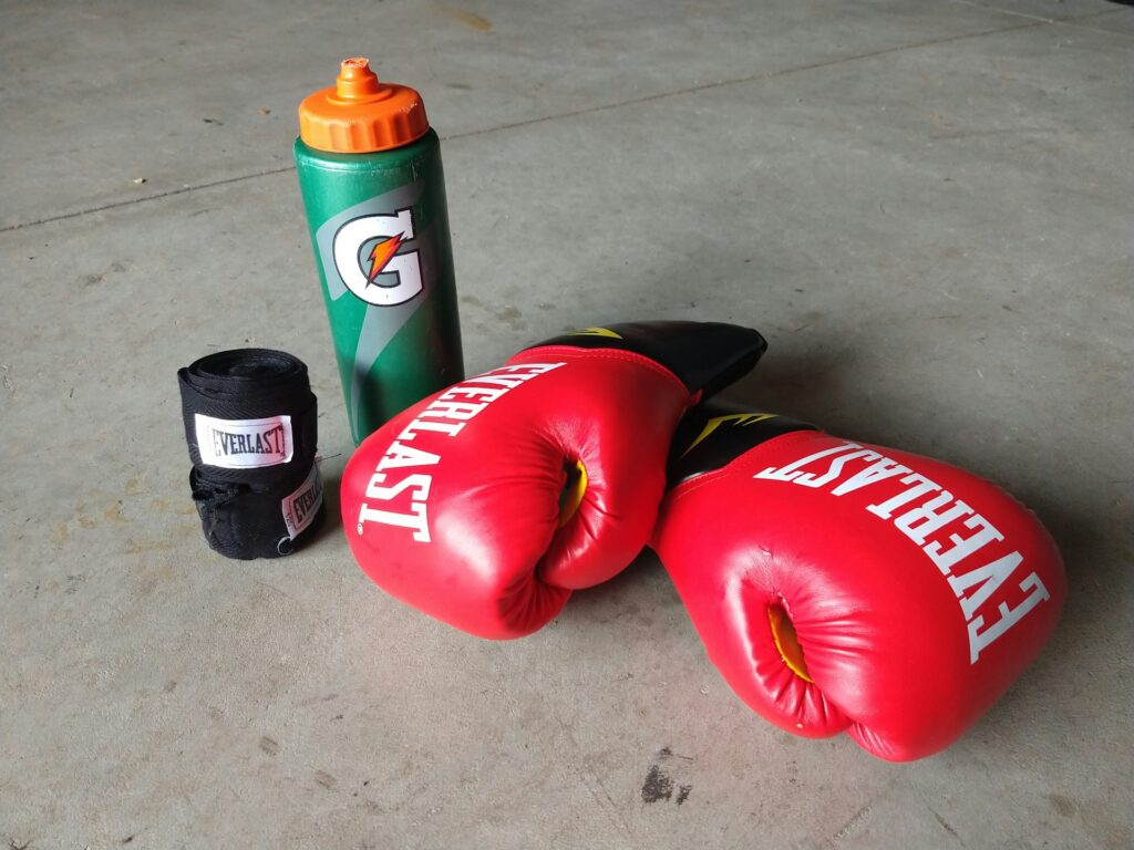 Fit-Boxing auf unserer Terrasse – Power, Spaß und Teamspirit!